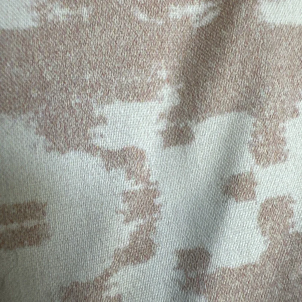 Pottery Barn Laguna Ikat Comforter EURO Sham Rosewood Organic Cotton NEW Sample